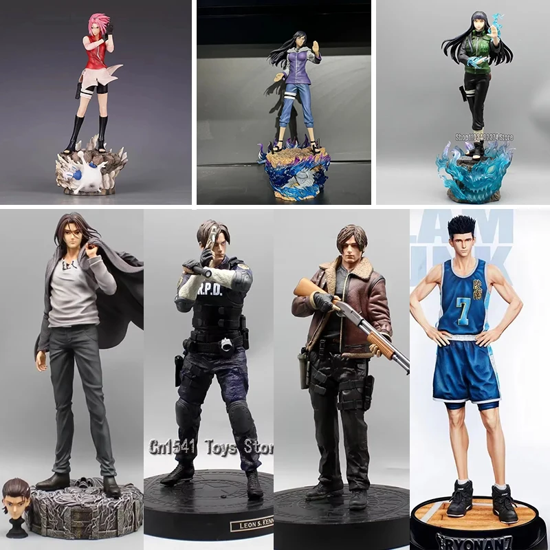 

33cm Anime Leon S. Kennedy Figures GK Resident Evil Action Figure PVC Statue Collection Model Ornamen Doll Toys Birthday Gifts