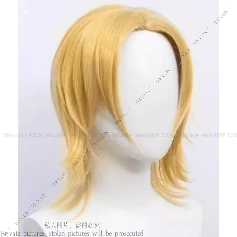 Johnny joestar JO อนิเมะเกมชาย jonathan joestar แปลกวิกผมบลอนด์ชุดคอสเพลย์ผู้หญิงผจญภัย jojo ยืนฮาโลวีน johnny