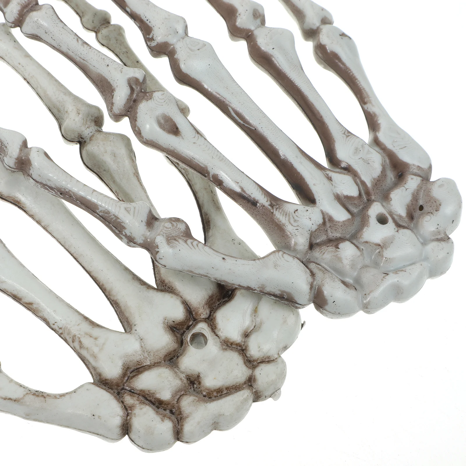 

2Pcs Realistic Hands Halloween Ghost Hand Decor Haunted House Garden Yard Horror Party Supplies Scary Prop