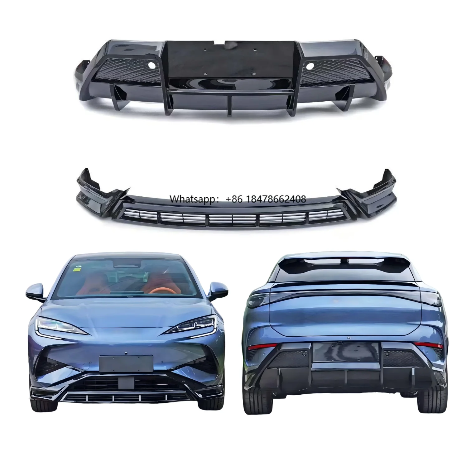 

For Sealion 7 EV 2024 Front and Rear Bumper Factory Wholesale Body Kit Car Accessories High Quality Side Skirts Car Parts