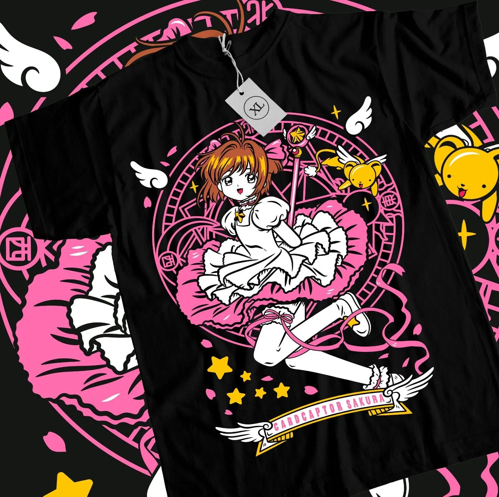 Cardcaptor Sakura T-shirt Waifu Kero-Chan Kawaii Anime Manga Gift Shirt All Size