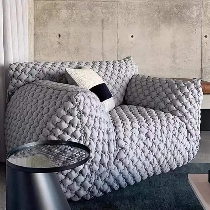 Italian minimalist sofa, creative designer single sofa
