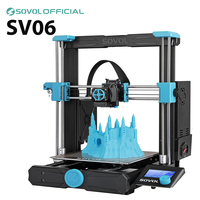 SOVOL SV06 3D Printer All Metal Hotend Planetary Dual Gear Direct Drive 25-Point Auto Leveling 32 Bit Silent Board impresora 3d