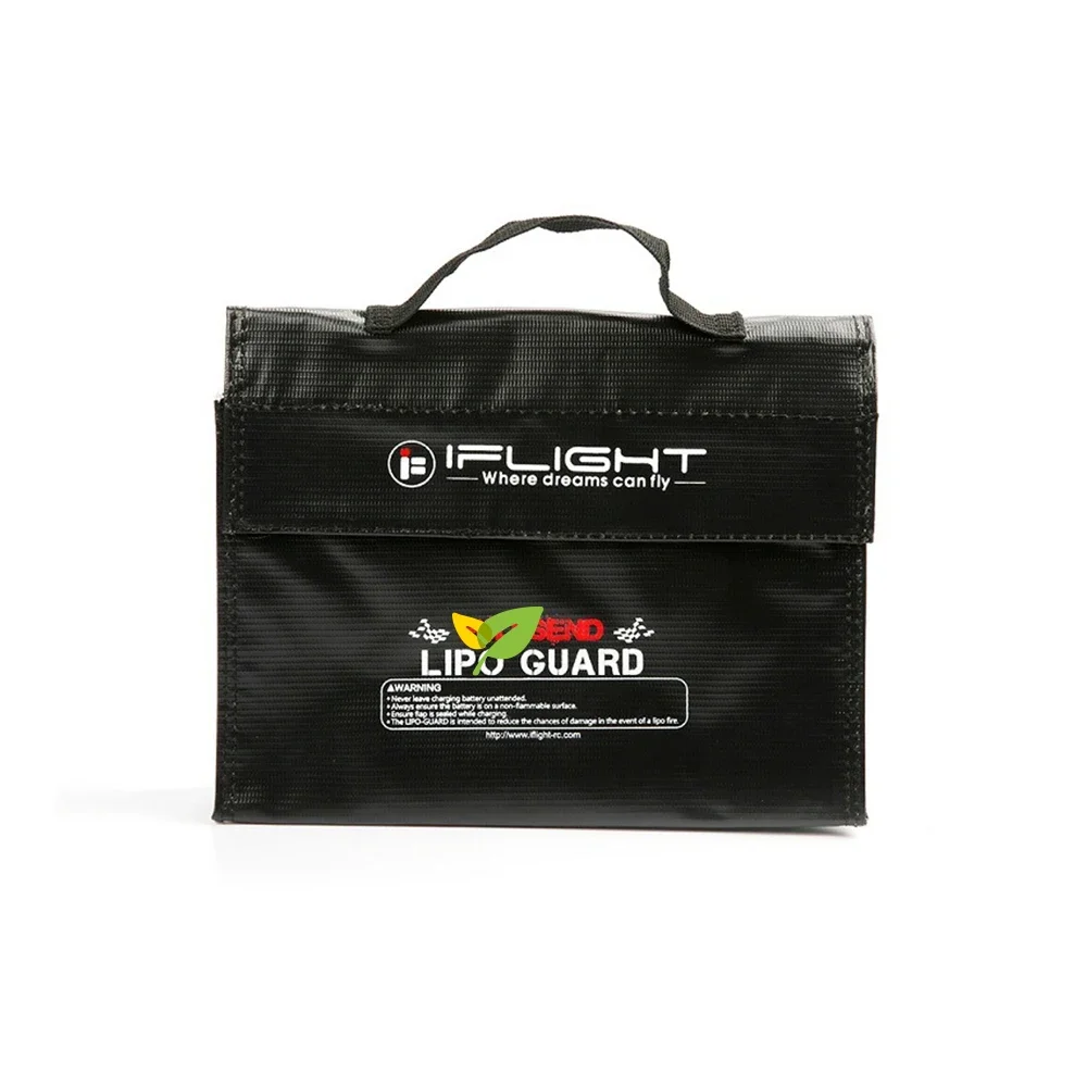 IFlight Lipo Battery Bag 240X65X180mm / 240X70X170mm / 255X115X170mm Fireproof Explosion-Proof Safety Carry Bag Storage Bag