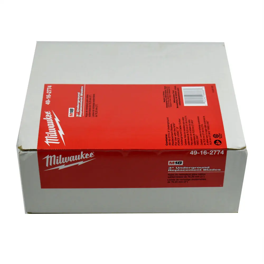 

Milwaukee 49-16-2774 3” Underground Replacement Blades ✦Kd