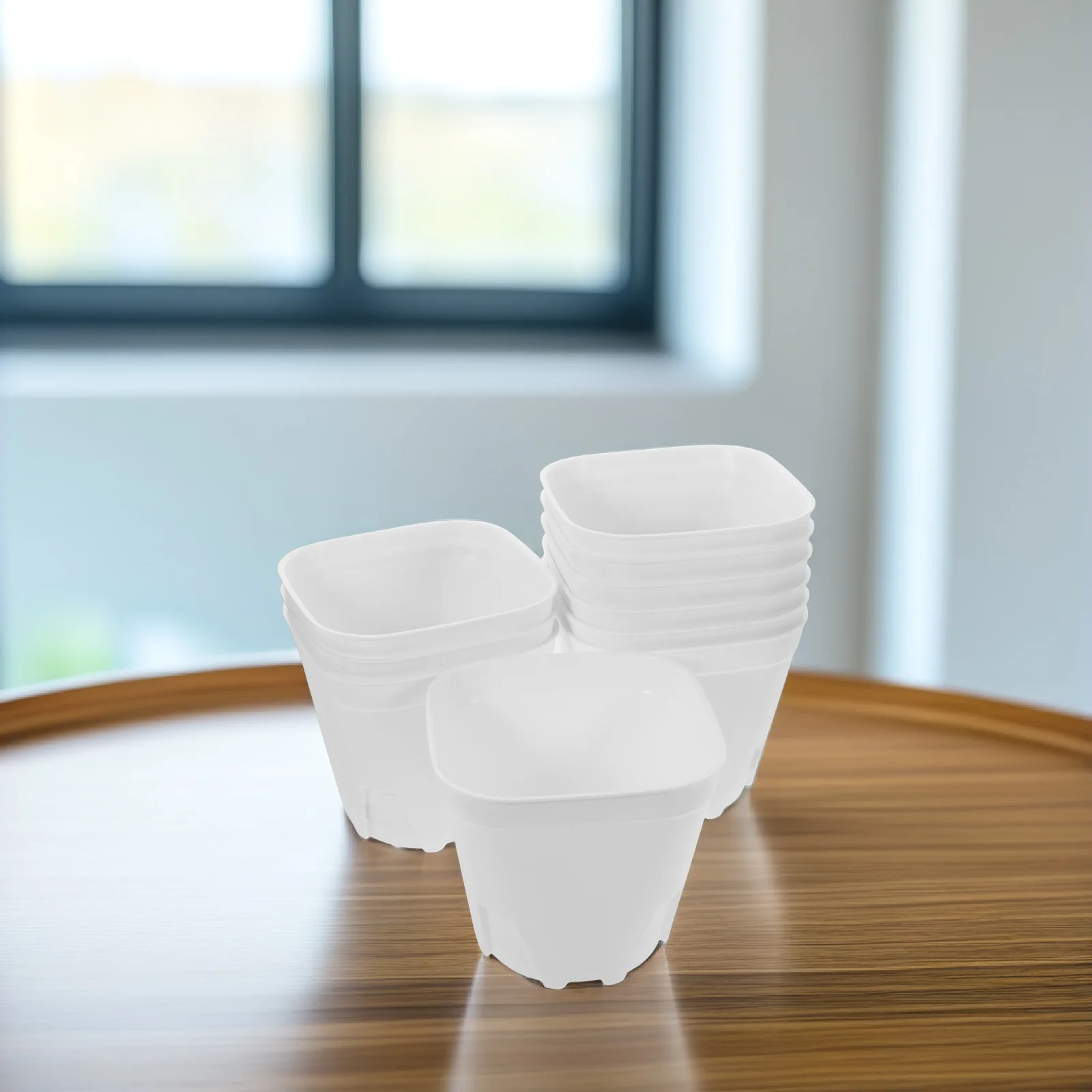 

Nursery Pots Root Control and Breathable Square Basin Orchid Flower Planting Plastic