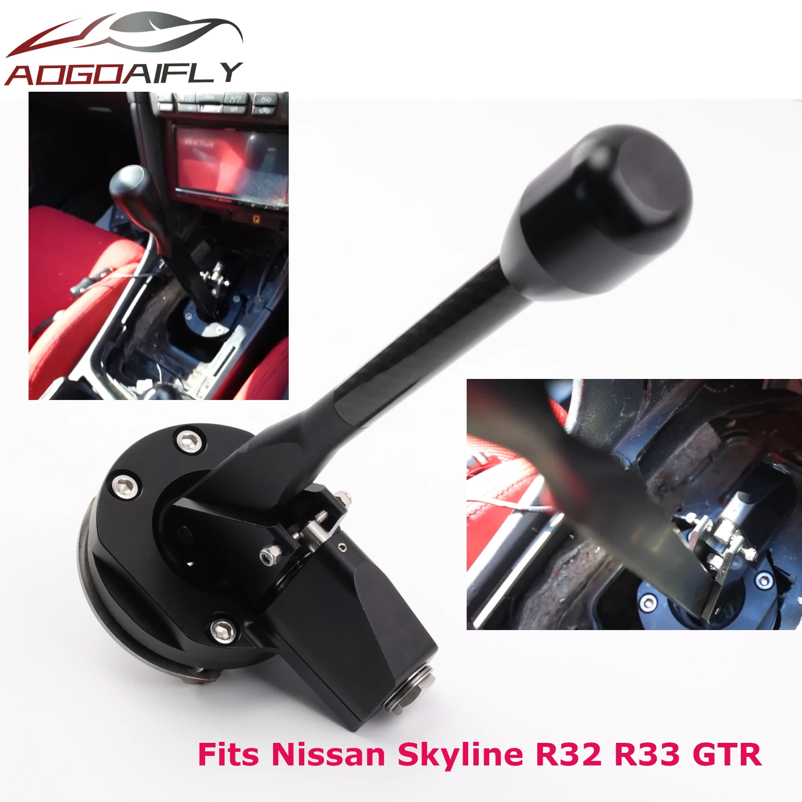 5 Speed Transmissions Short Shifter Short-shifting Bolt-On DRIFT For Nissan Skyline R32 R33 GTR Billet Aluminum