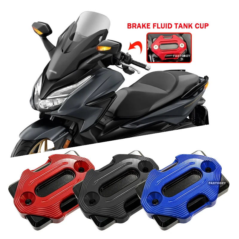 

For HONDA FORZA350 FORZA125 FORZA300 Forza350 NSS 350 NSS350 Motorcycle CNC Front Brake Reservoir Fluid Tank Cover Oil Cup Cap