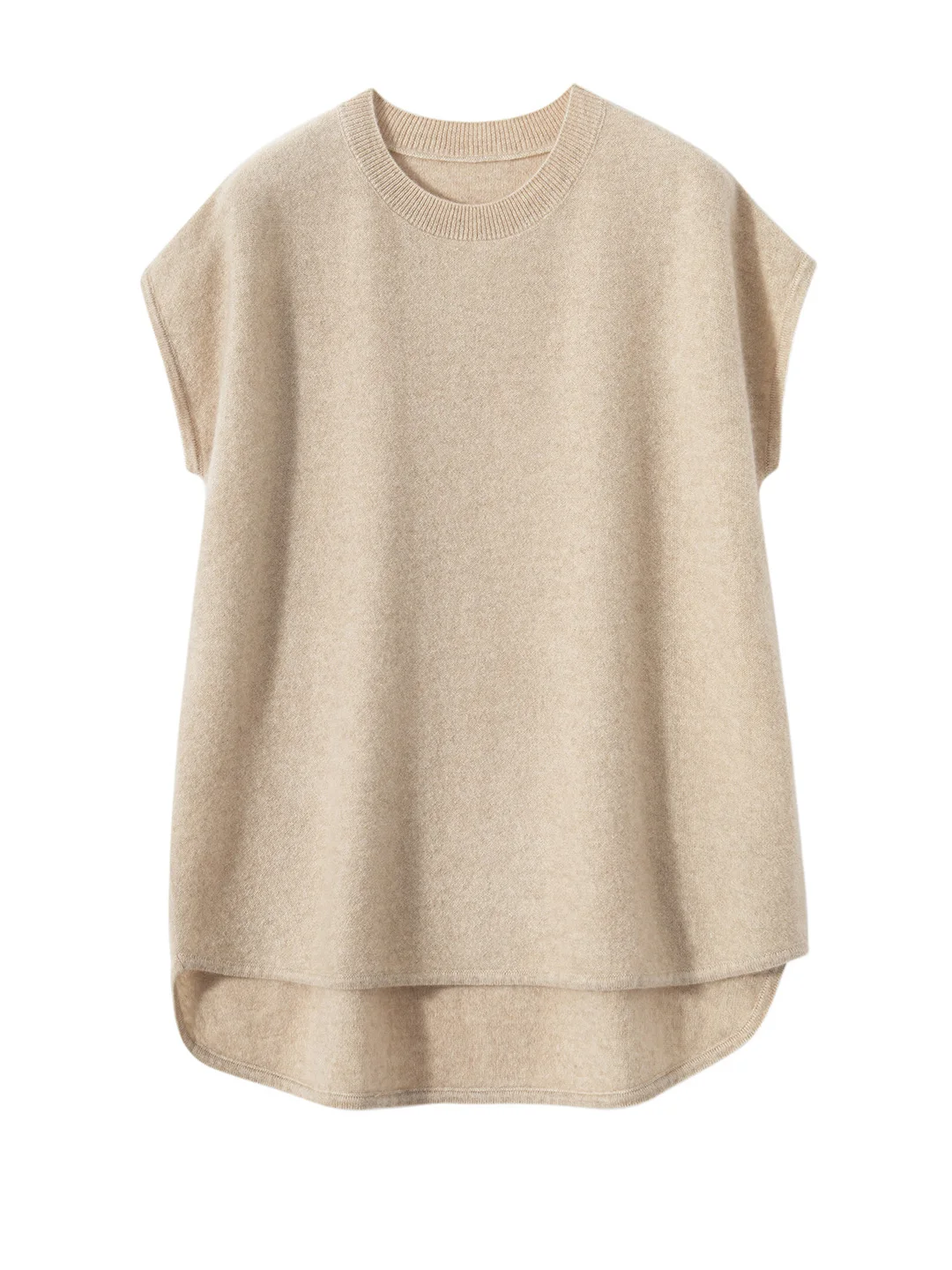 เสื้อกั๊กถักนิตติ้งผู้หญิง ทรงกลม คอวี ทรงหลวม กระชับสัดส่วน สีสันหลากหลาย เหมาะสำหรับใส่ไปทำงาน ให้ความอบอุ่น