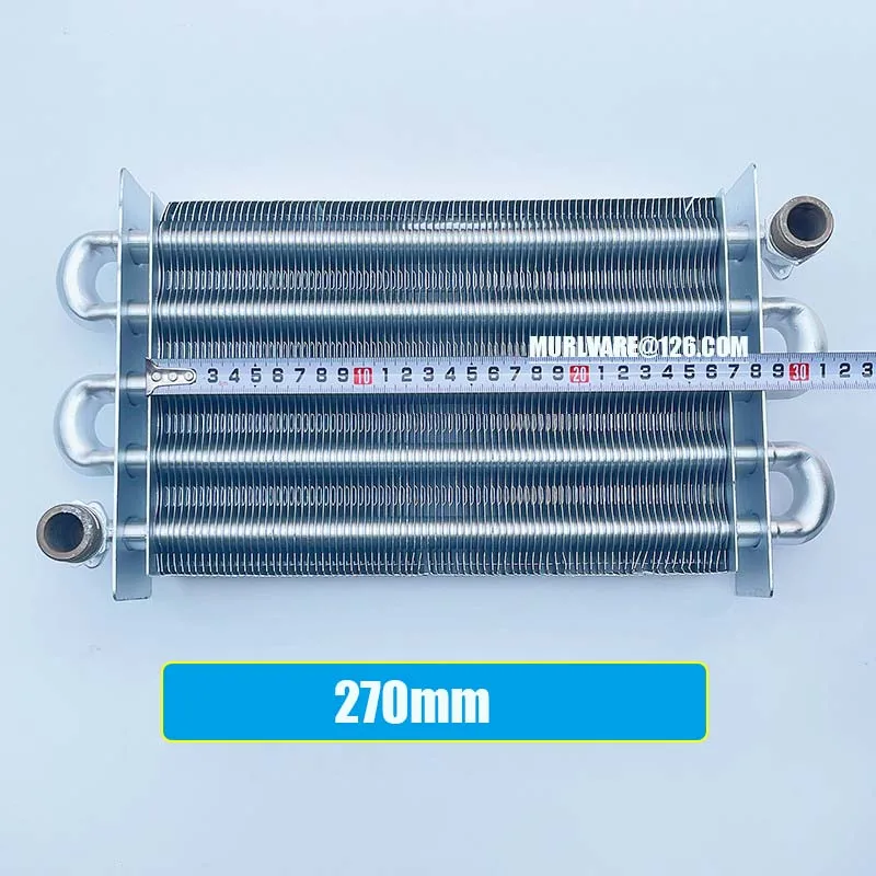 Gas Boiler Spare Parts Water Heater Copper Tube 270mm Heat Exchanger For Squirrel Vaillant BAXI Ferroli Gas Boilers