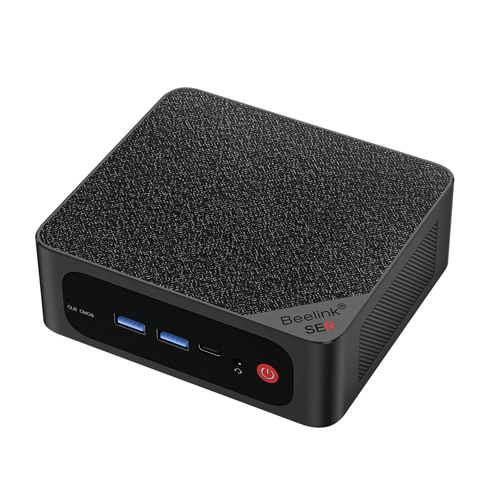 Beelink MINI PC Ser5 Max 5800h Amd Ryzen 7 Ddr4 32gb M.2 Ssd 1tb Wifi6 Triple-display Dp Type C Mini Computer