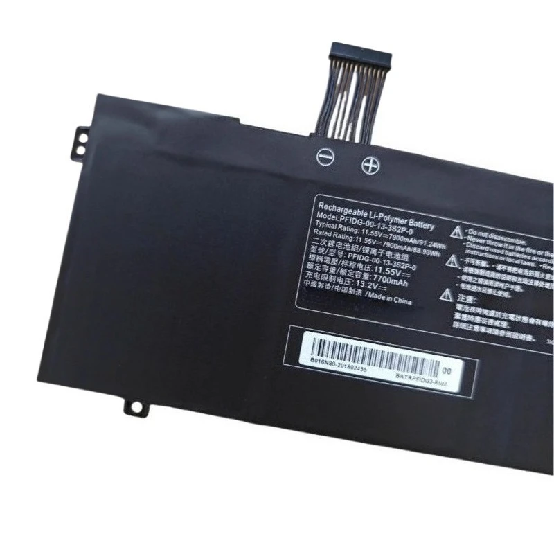 High Quality 11.55V 7900mAh Laptop Battery PFIDG-03-17-3S2P-0 For MECHREVO Code 01 Air II S1 Plus and Getac S2 UMI Air S1 Plus
