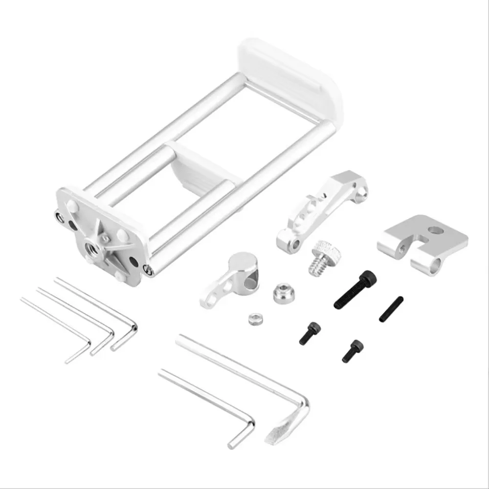 ใช้ได้กับ Dajiang DJI Genie 3S มาตรฐานรีโมทคอนโทรลโทรศัพท์มือถือวงเล็บแบนโลหะ Extension Bracket คลิปขยาย