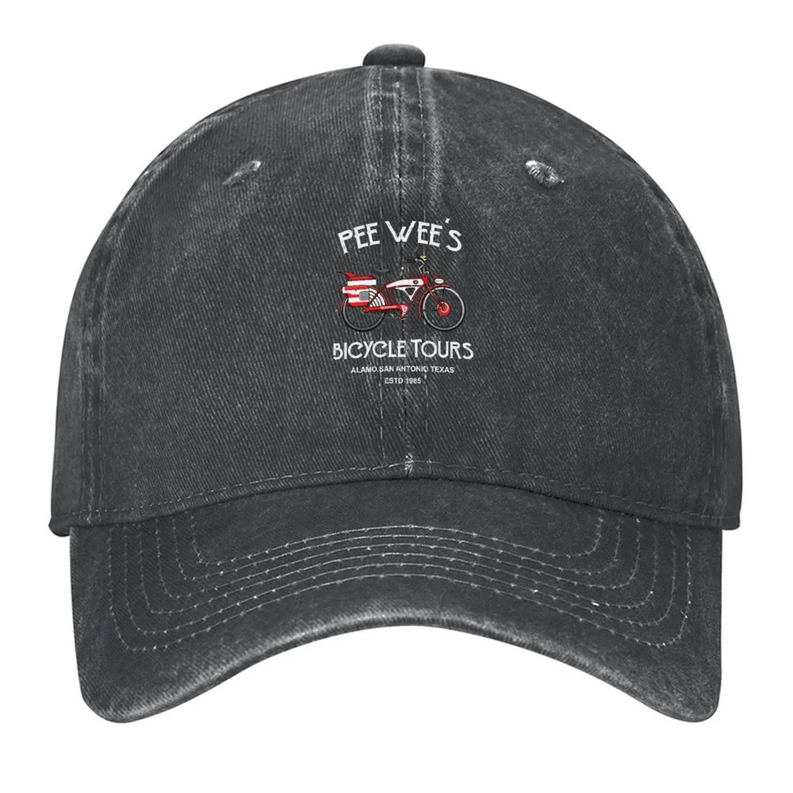 

Pee Wee&Rsquo;S Big Adventure Bicycle Tours Baseball Cap New Hat sun caps Sun Cap Luxury man cap Male Women's