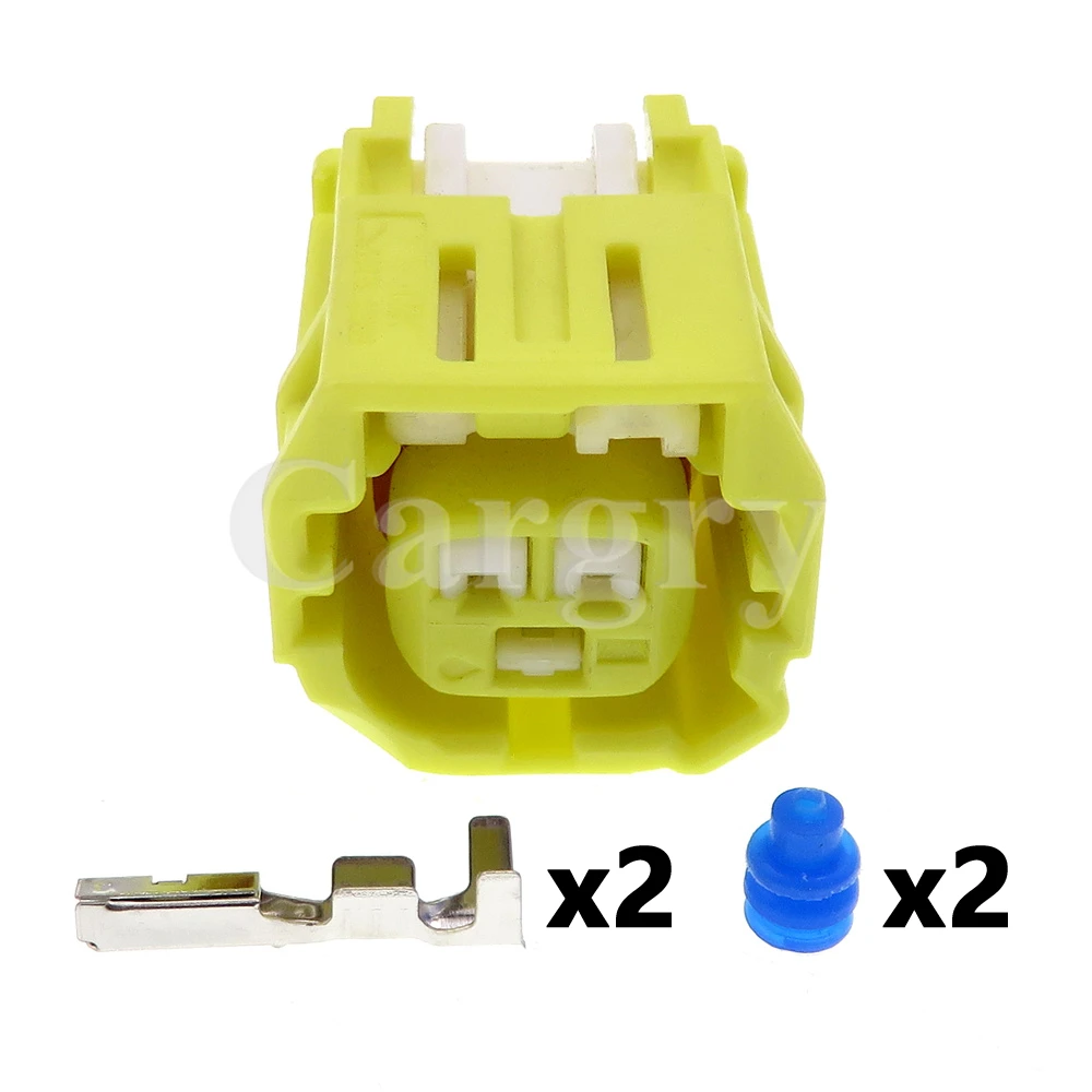 1 Set 2P 90980-12490 7283-8794-70 AC Assembly Car Waterproof Sealed Wire Cable Socket Auto Modification Connector Parts