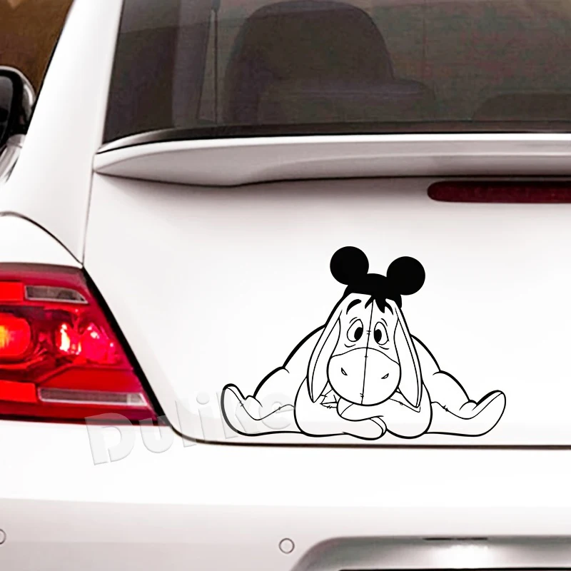 Winnie The Pooh Eeyore Vinyl Sticker For Car Window Bumper Door Decoration, Winnie the Pooh and Piglet Decals Laptop Decor