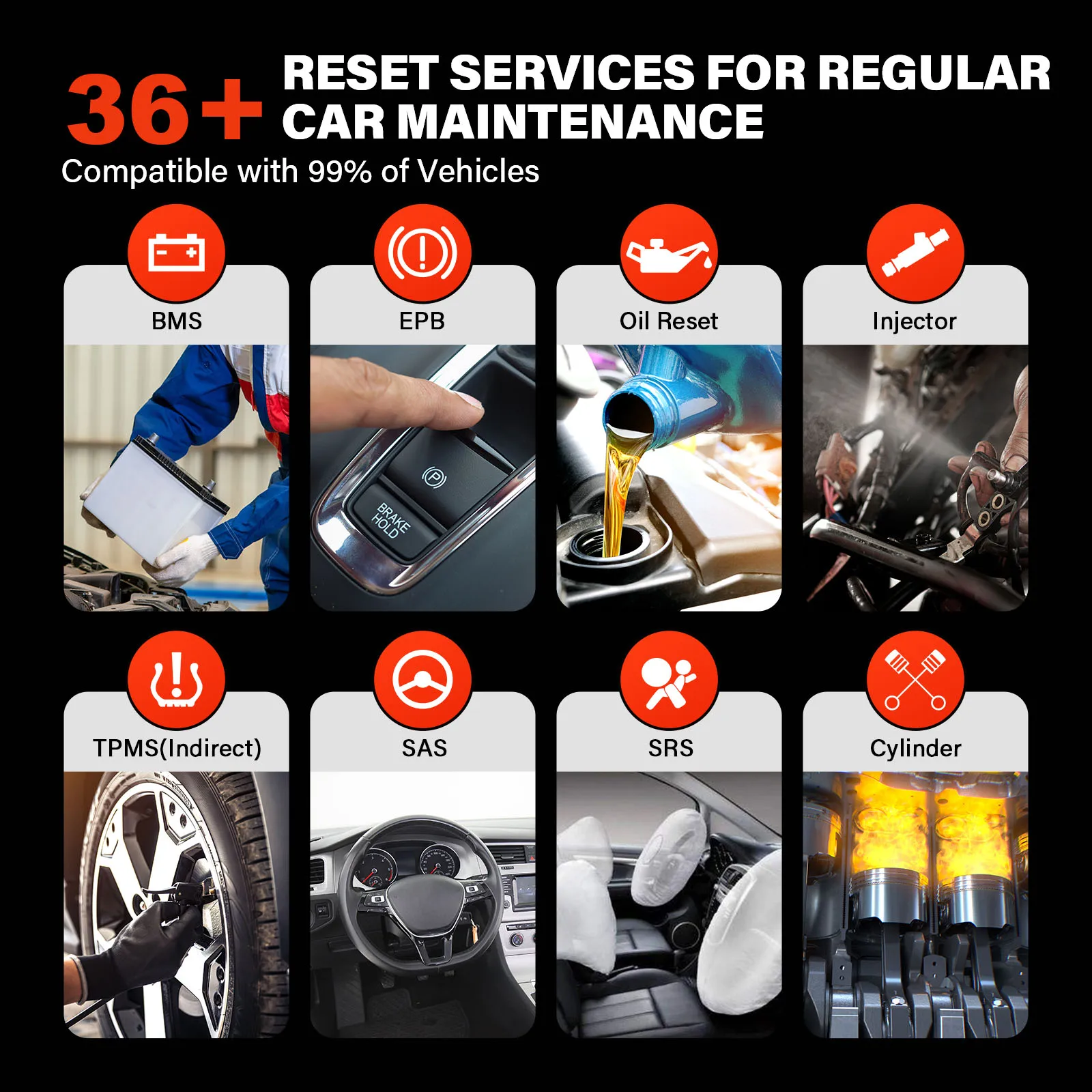 Autel MaxiCOM MK808K-BT MK808K BT قارئ رمز بلوتوث obd2 الماسح الضوئي نفس MK808BT Pro أدوات التشخيص الكاملة ثنائية الاتجاه #4