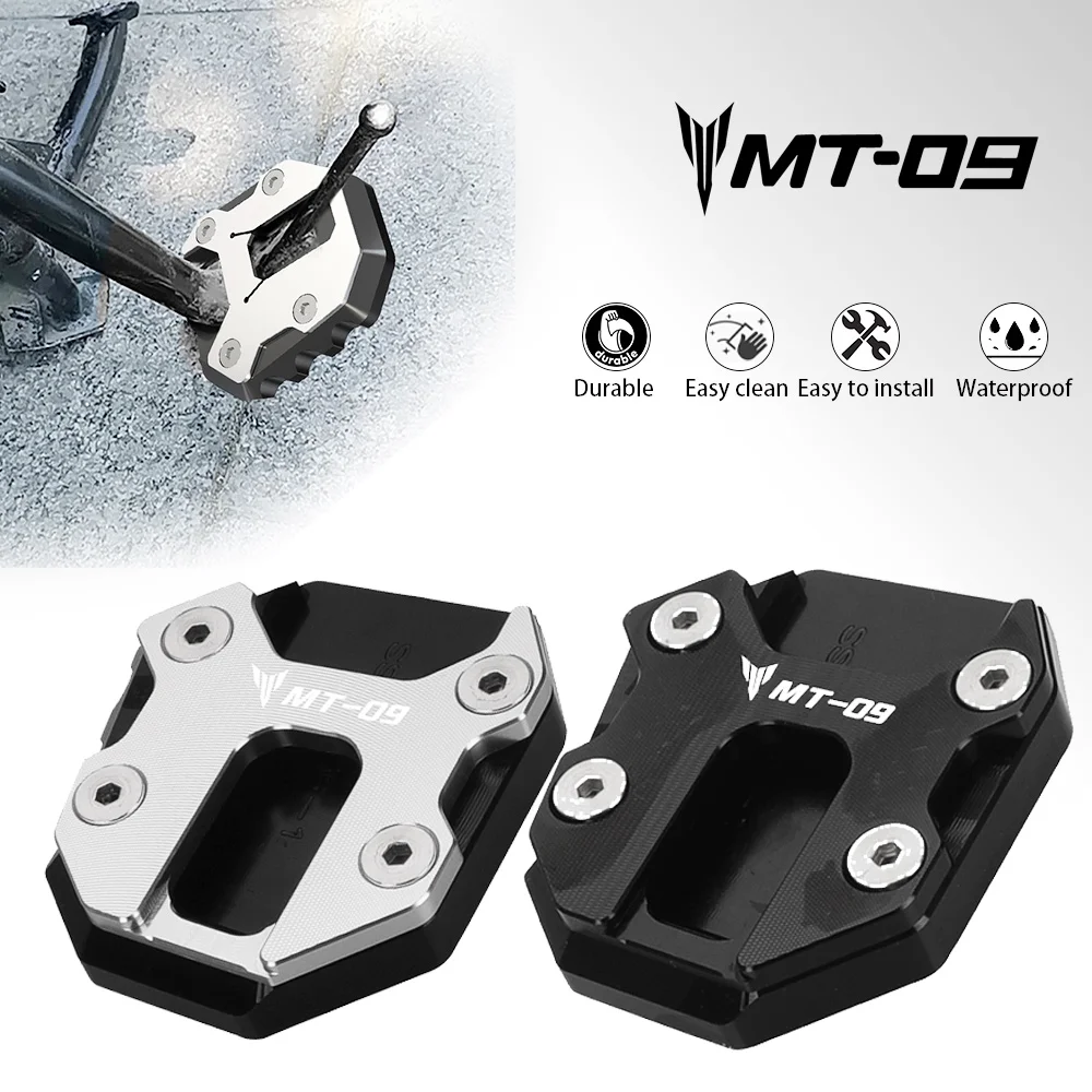 

2024 2025 TRACER 9 GT Motorcycles Accessories Kickstand Extension Side Stand Plate Enlarger For Yamaha XSR900 MT09 21 2022 2023