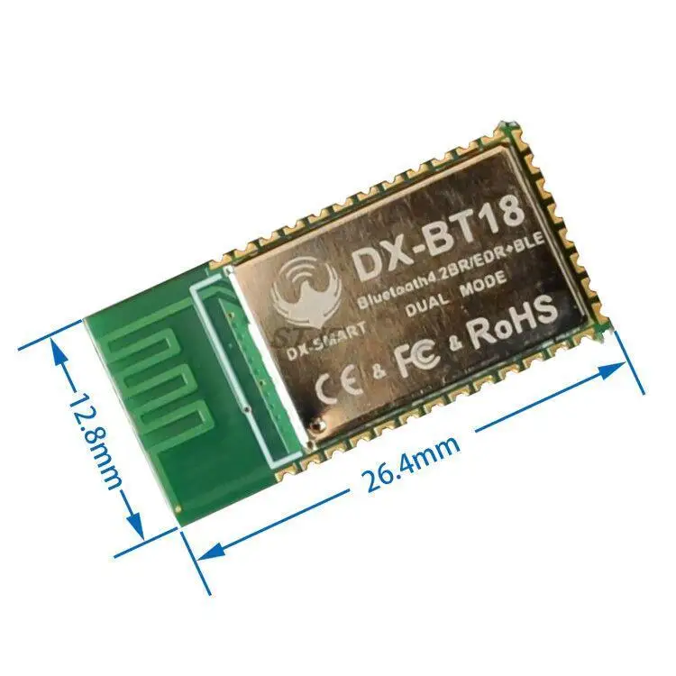 Módulo Bluetooth transmissão serial, DX-BT18, SPP2.0, BLE4.0, compatível com HC-05, HC-06