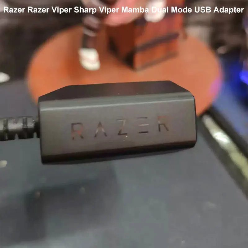 Adaptador USB para Razer Viper Ultimate Edition, convertidor de Cable de carga, piezas de repuesto, Sharp Viper Mamba, modo Dual, ratón para juegos