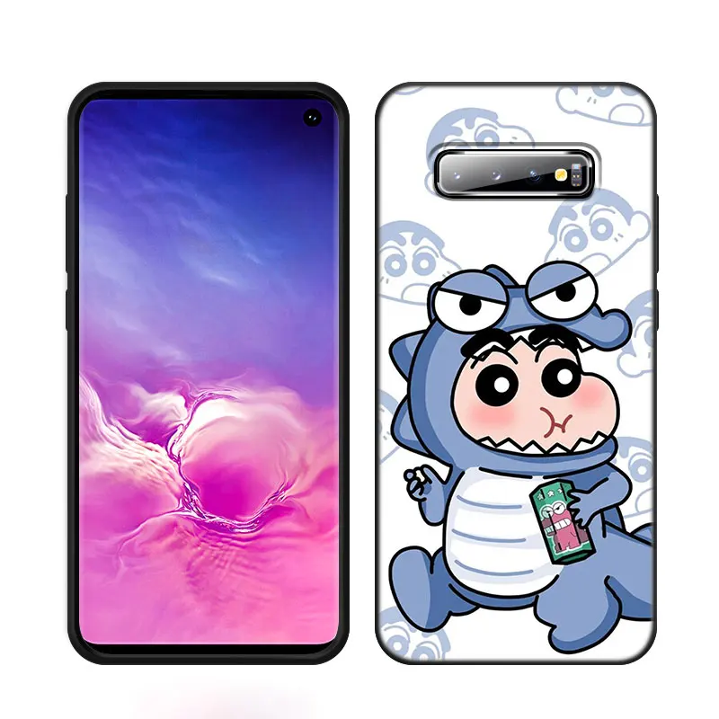 Cute Crayon Shin-chan Phone Case For Samsung Note 8 9 10 Lite 20 Ultra M40 M60 M80 S M14 M32 M33 5G M04 M10 M11 M12 M20 M22 M30