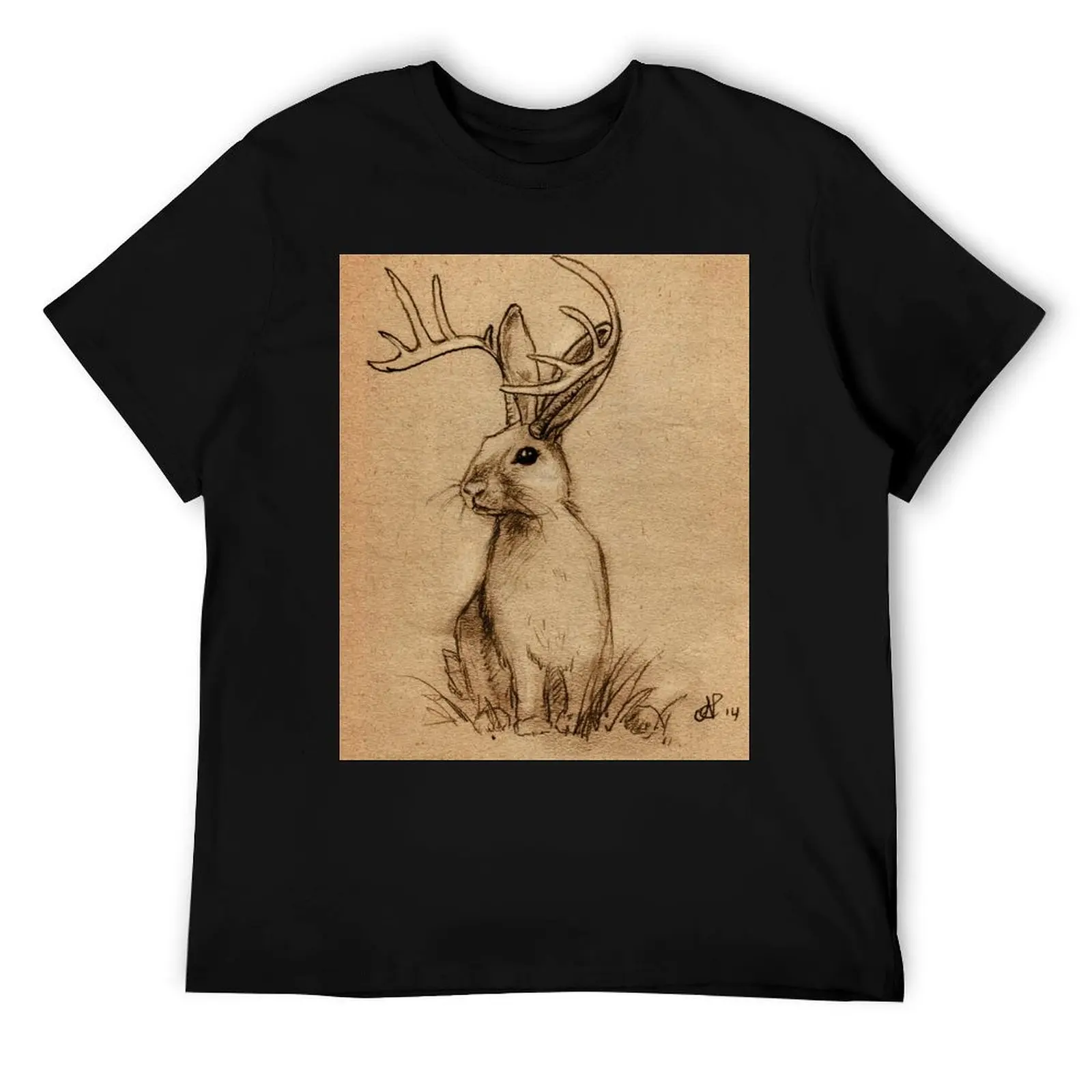 

Jackalope T-Shirt anime t shirts for man t shirt man designer t shirt man cotton T-Shirt