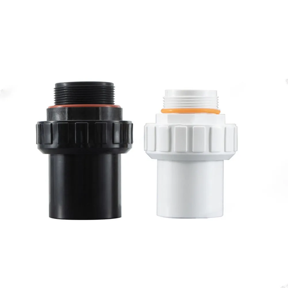 PVC Water Pipe Swimming Pool Connector Water System Connections Reliable Pool Maintenance 1.5 Inch Connection 2 Inch Connection
