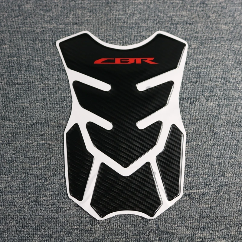 

3D Carbon-look Motorcycle Tank Pad Protector Decal Stickers Case for Honda CBR 250RR 600RR 900RR 1000RR 650F 500R Fireblade