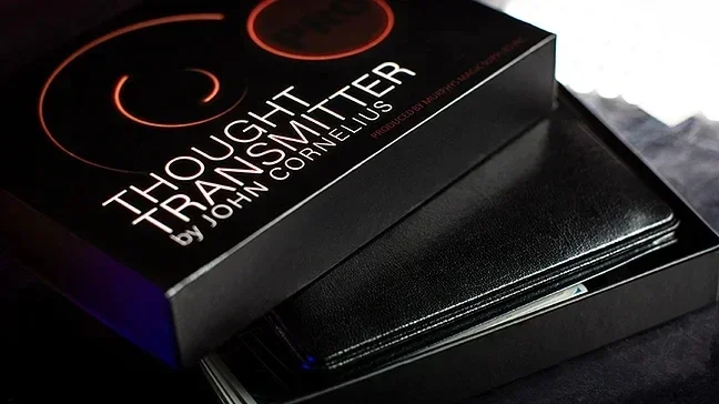 Thought Transmitter Pro V3 (Gimmicks) by John Cornelius Magic Tricks Playing Close Up Illusion  Mentalism,Bizarre Psychokinesis