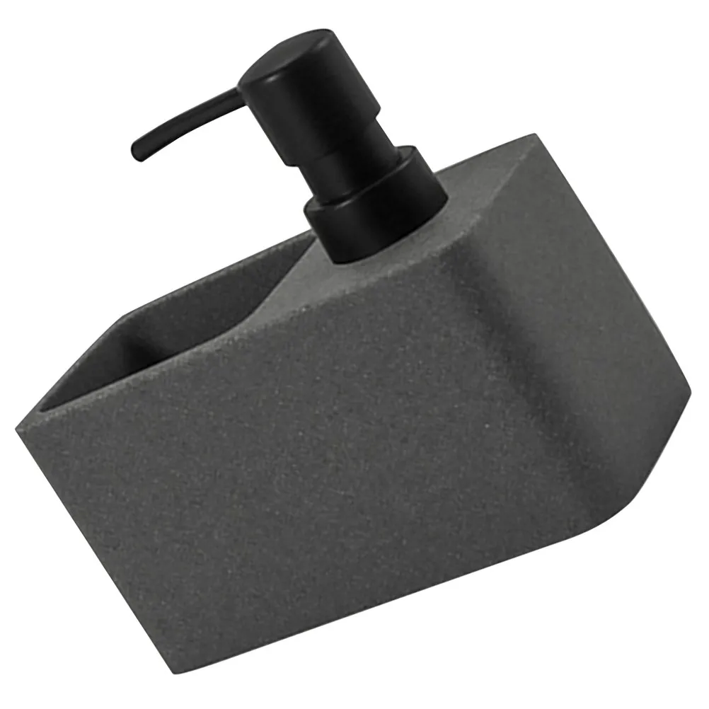 

Soap Dispenser with Sponge Holder for Kitchen Sink Dish Soap Dispenser Storage Rack Included Holds Sponges Scrubbers Sink Plug