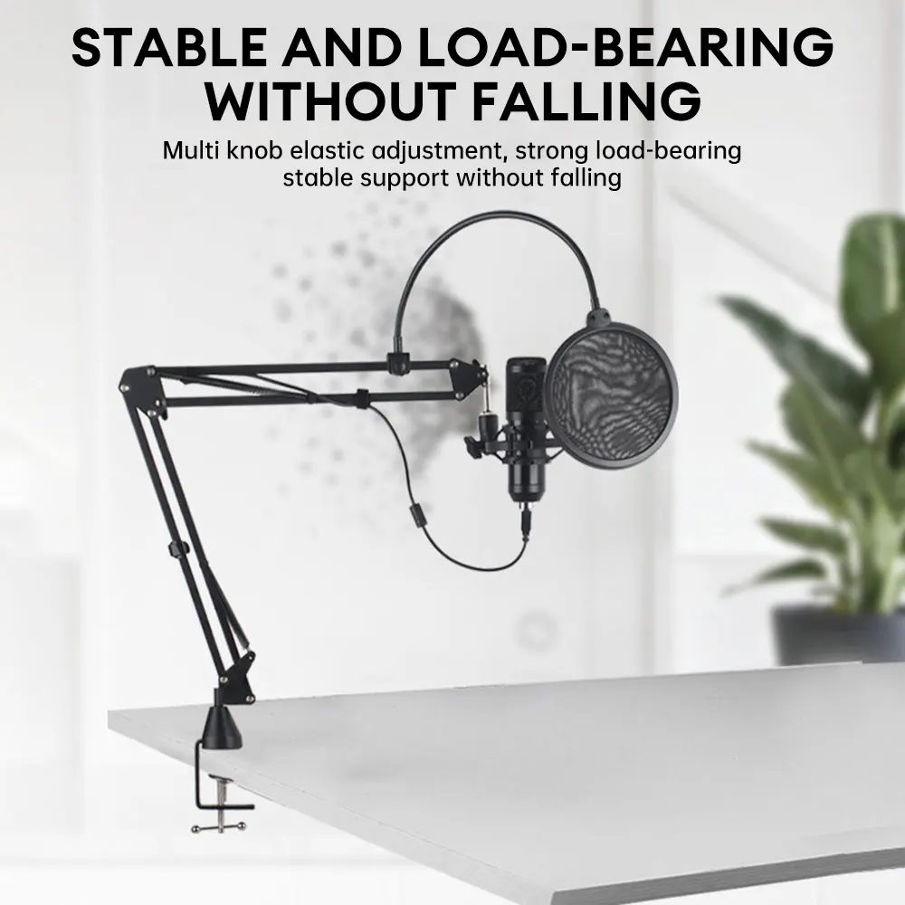 NB-35 Desktop Arm Holder Mic Stand For Bm800 Microphone Stand With A Spider Cantilever Bracket Universal microphone bracket