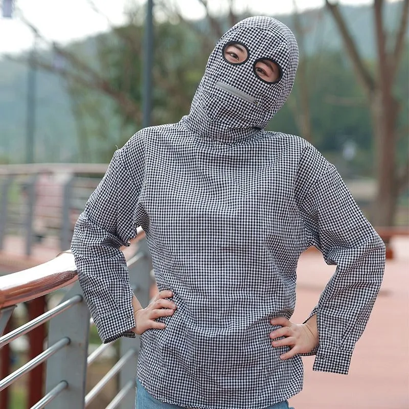 ผู้หญิง UPF 50 + เสื้อป้องกันแสงแดด Hooded เปิดประทุนหน้าปกแขนยาว UV Hoodie เดินป่ากลางแจ้งตกปลากันฝุ่นฤดูร้อน