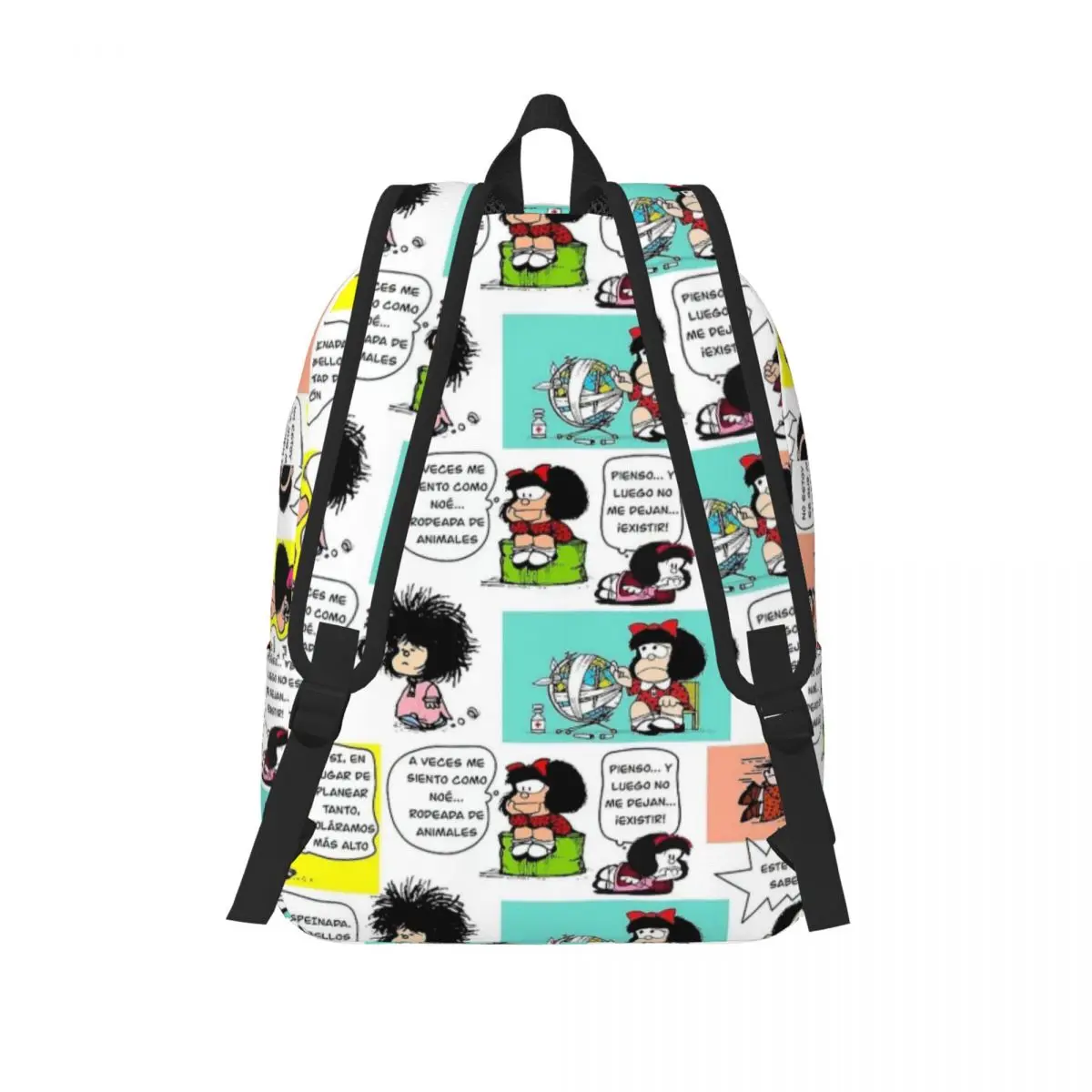 Mafie Mafalda for Men Women Student School Bookbag Daypack Middle High College Gift