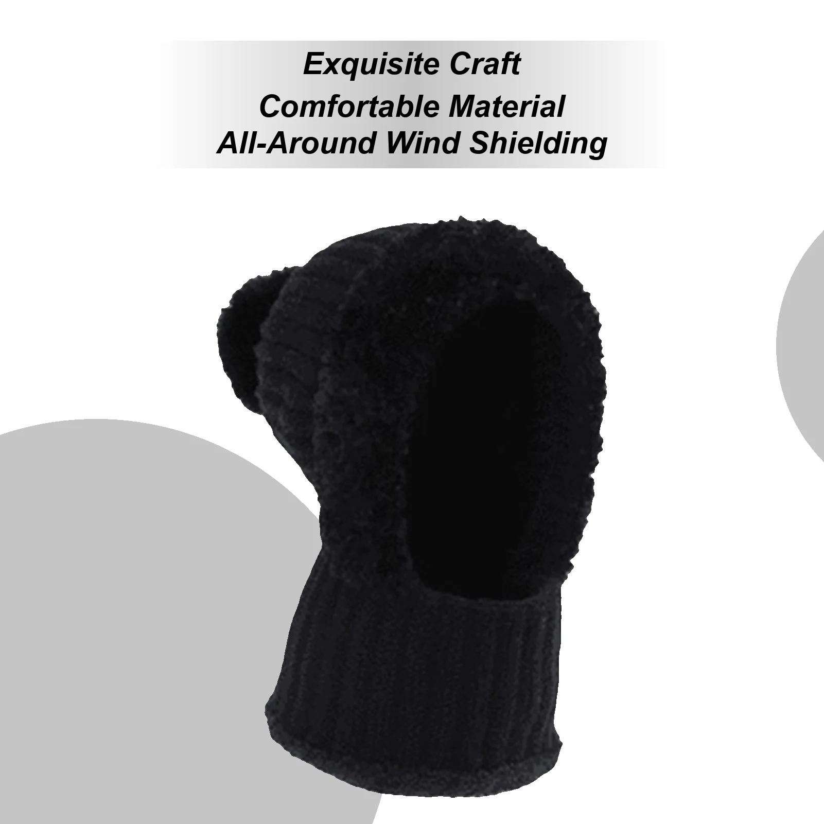 

Winter Hats For Women Fall Beanie With Neck Gaiter Fleece Lining Knit Warm Hat With Ear Flaps For Cold Weather Autumn Hiking
