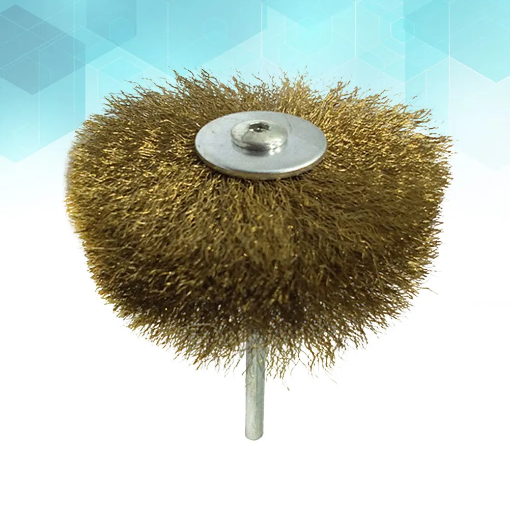 Steel Wire Polishing Abrasive Wheel Brush Drill Accessory for Rotary Tools Surface Cleaning Rust Removal Polishing view 3