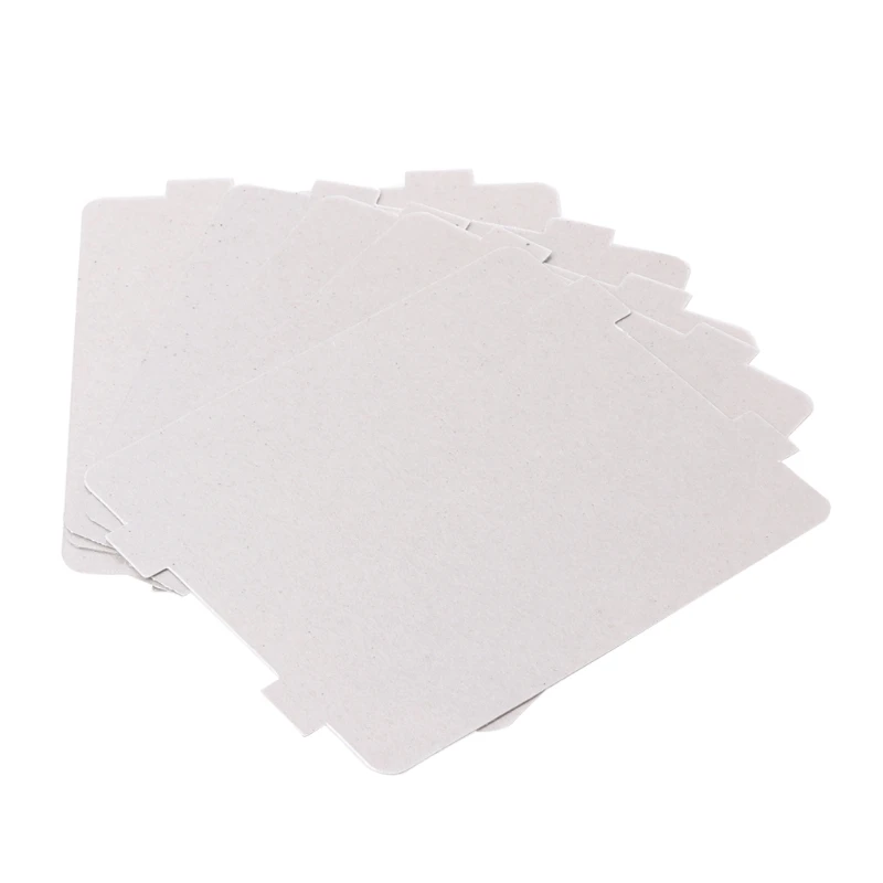 5Pcs Mica Plates Sheets Microwave Oven Repairing Part 108x99mm Kitchen For Midea Drop Shipping