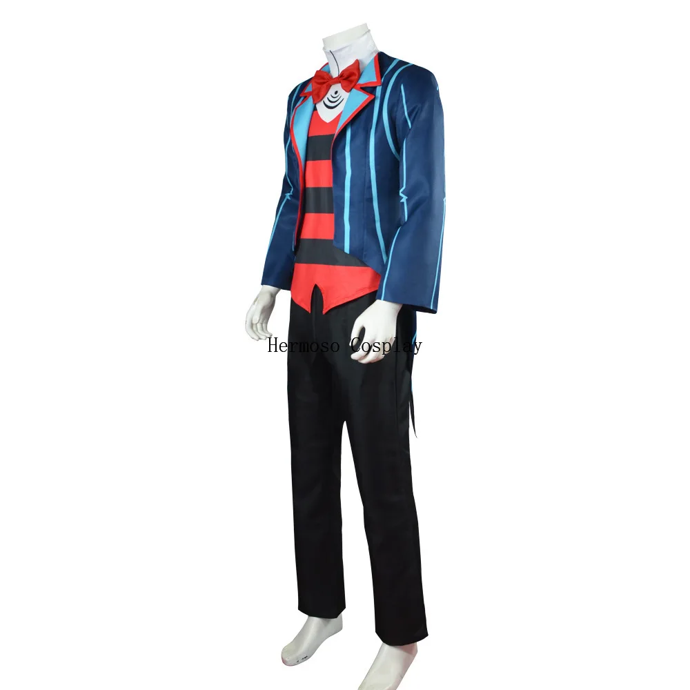 Anime Cos VOX Cosplay Costume Outfit, Nette Uniform Coat, Halloween Carnival, Accessoires trempés pour hommes adultes, Tenue de jeu de rôle