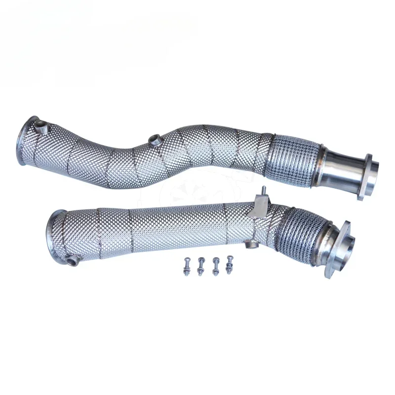 

Exhaust Downpipe For X3M X4M F97 F98 3.0T S58 2019+ with heat shield