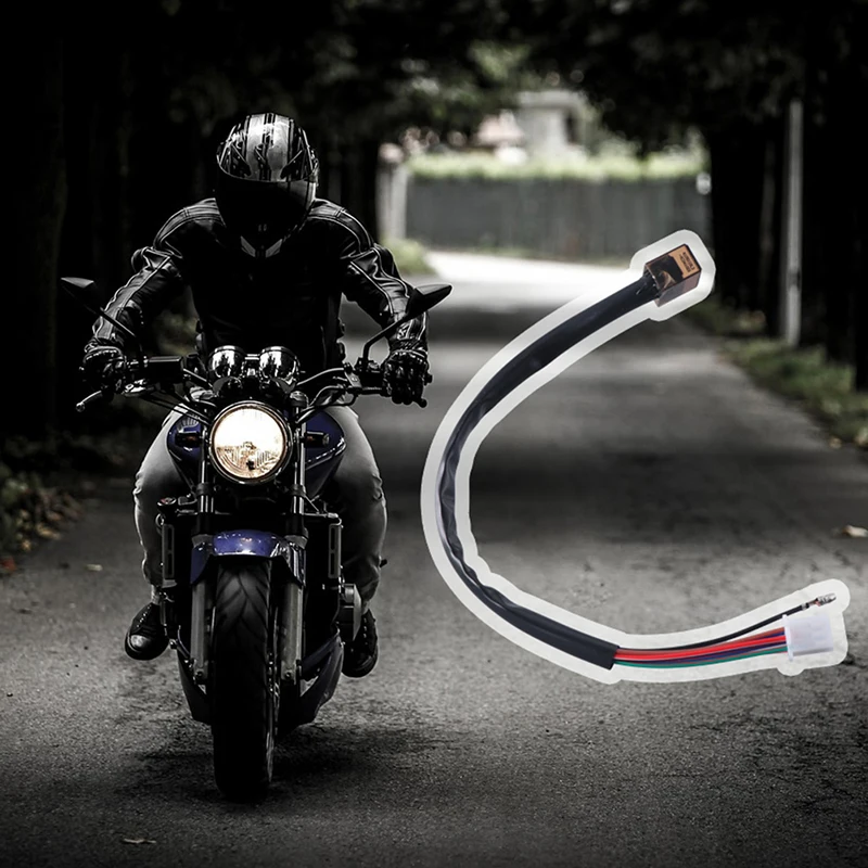 New【LED Universal Digital Gear Indicator Motorcycle Display Shift Lever Sensor】