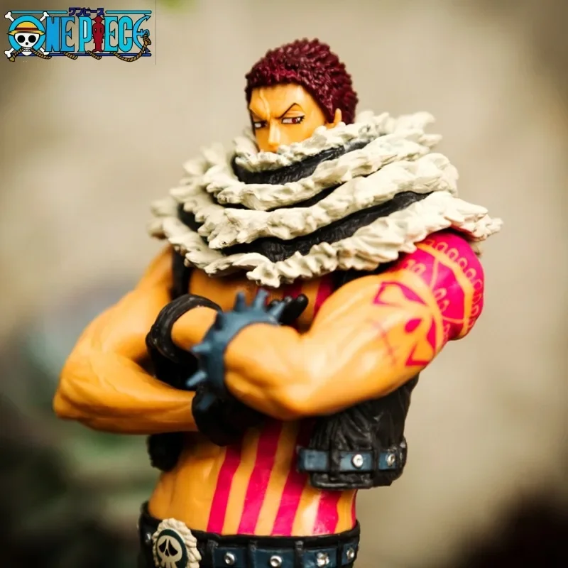 25CM Anime une pièce Figure Charlotte Katakuri roi de l'artiste figurine PVC modèle jouet cadeau Luffy combattant