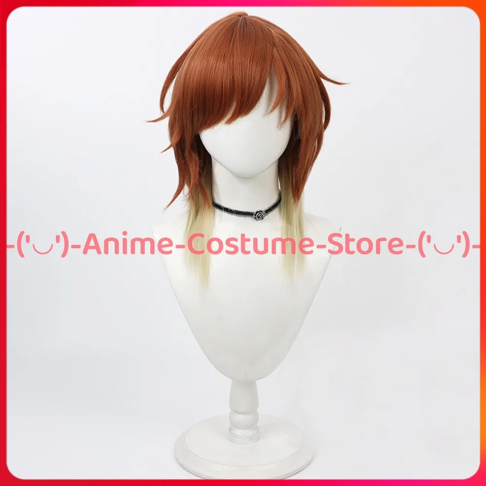 아이돌마스터 샤이니 컬러스 아카다 미카 코스프레 가발 애니메이션 캐릭터 할로윈 카니발 파티 가발 내열성 합성 머리카락