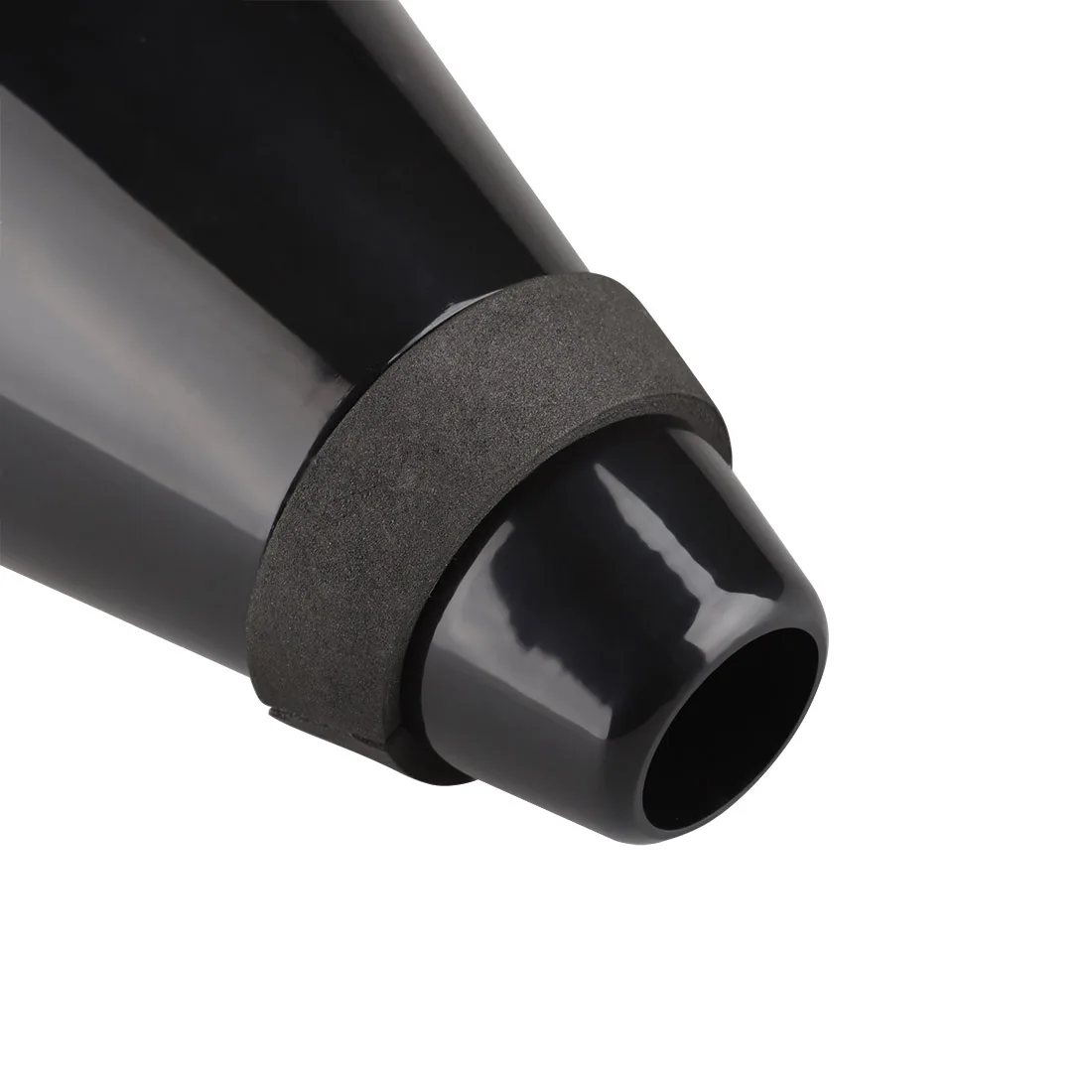 SLADE Trompet Kuningan Alat Musik Trompet Peredam Suara Suku Cadang Trompet Tertutup Sepenuhnya Trompet Penguat Suara untuk Latihan Suku Cadang Trompet