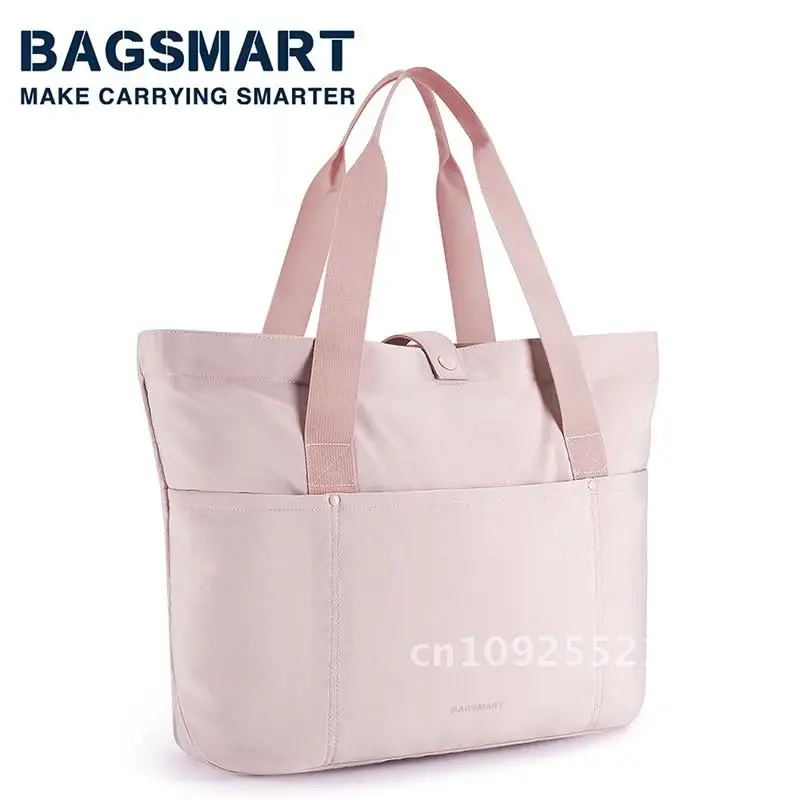 

BAGSMART Large Capacity Bag Bags for Women Waterproof Foldable Shopping University Beach Gym Tote College for Shoulder Bag