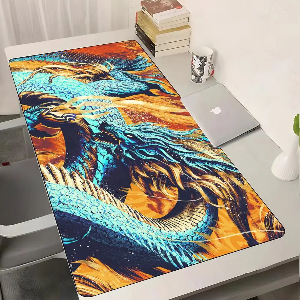 

Chinese style dragon Mouse Pad MousePad 900x400 Gaming Accessories Deskmat Desk Mat Game Mats Mause Office Pads Pc Xxl Large