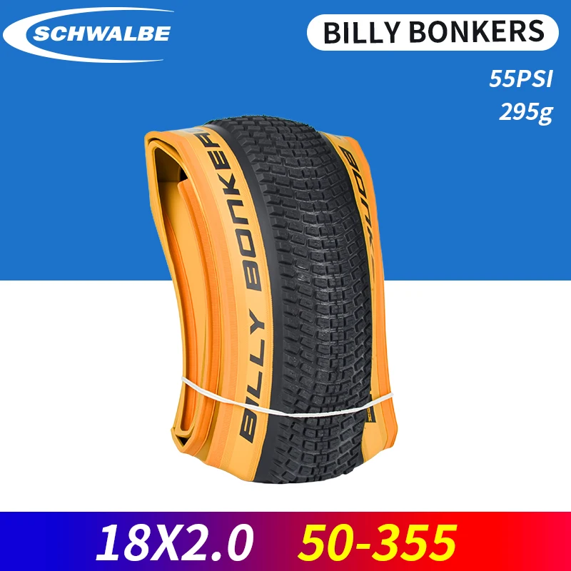 SCHWALBE BILLY BONKERS 16x2.0 50-305 18x2.0 50-355 Bike Wired
