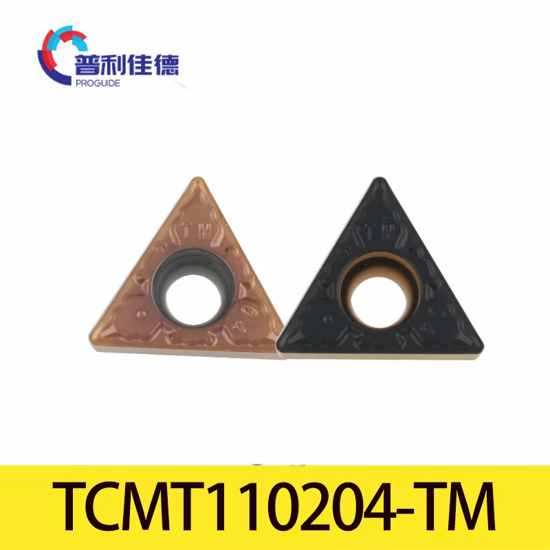 

10 Pieces Blade TCMT110204 TCMT110208 TM Carbide Insert Internal Turning Tool Inserts Metal Lathe Cutting Tools Good