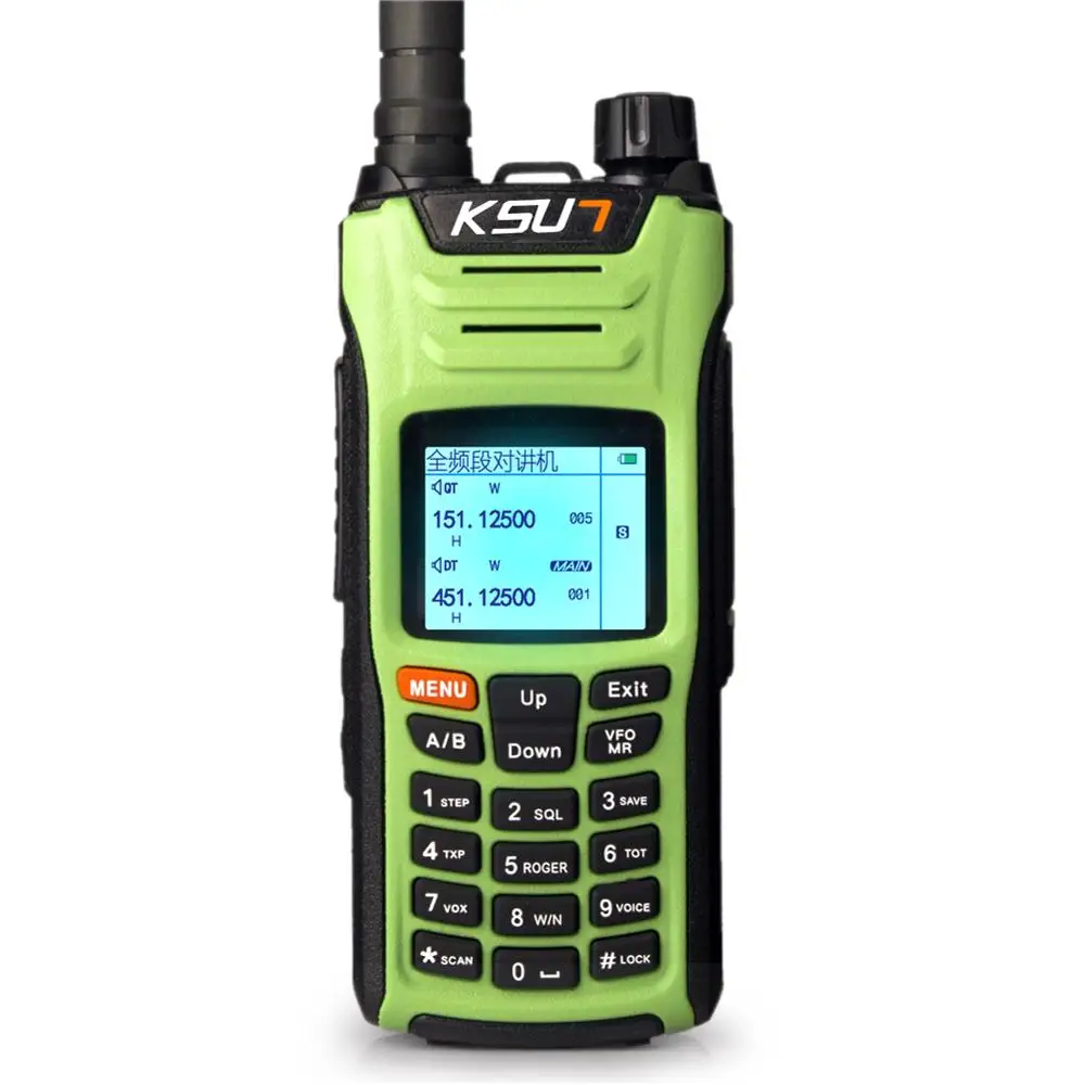 Cheapest KSUN KSX68D-E Portable High Quality Shatterproof Hidden LED Lighting Ham Radio Walkie Talkie