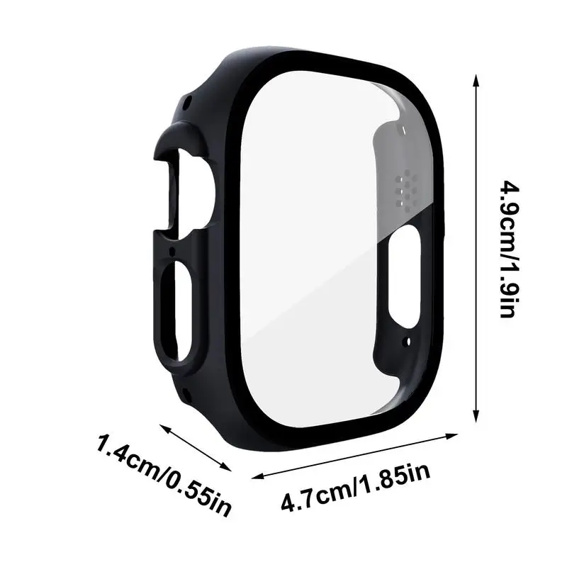 Защитная крышка для экрана часов, универсальный защитный чехол, устойчивый к царапинам стеклянный протектор, Общий защитный чехол для часов