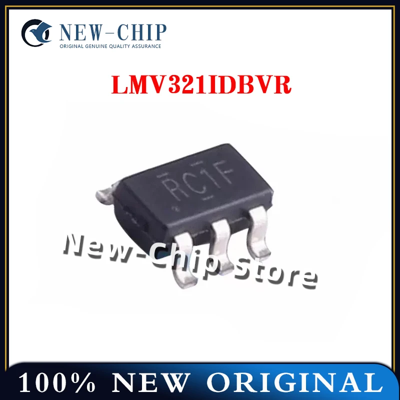 

20PCS-500PCS/LOT LMV321IDBVR RC1F SOT-23-5 Low voltage single operational amplifier chip New Original