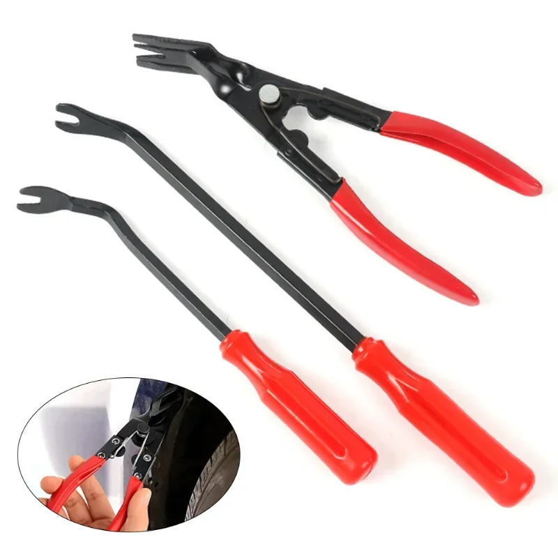 

Auto Trim Clip Removal Plier Door Panel Fascia Dash Upholstery Remover Disassembly Plier Car Headlight Installation Tool